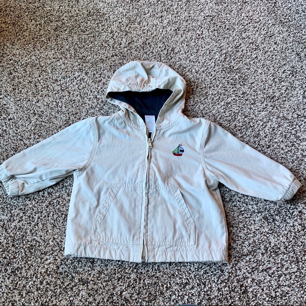 Gymboree boys fall lined jacket 18-24 mo